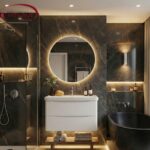 Elsa 900 Wall Hung Vanity Units Double Drawer with Basin