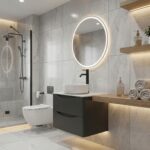 Alda White Floor and  Wall Porcelain Tiles 400 X 600 MM