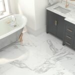 Eternal Gloss White Polished Porcelain Floor Tiles 60 x 120 CM