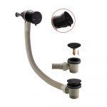 Bath Filler & Overflow - Black