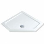 900 x 900 ABS Low Profile Pentangle Shower Tray
