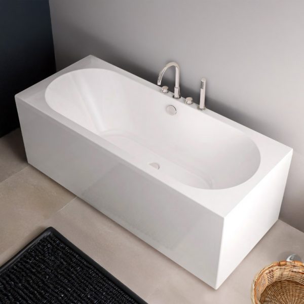 Straight Edge Double Ended Bath 1800 x 800