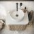 Orce Fluted Round Countertop Basin - Image 2