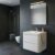 Borde 500 Wall Cabinet with Basin - 500w x 500h x 450d