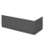 Fusion Bath Front Panel 1800mm Grey