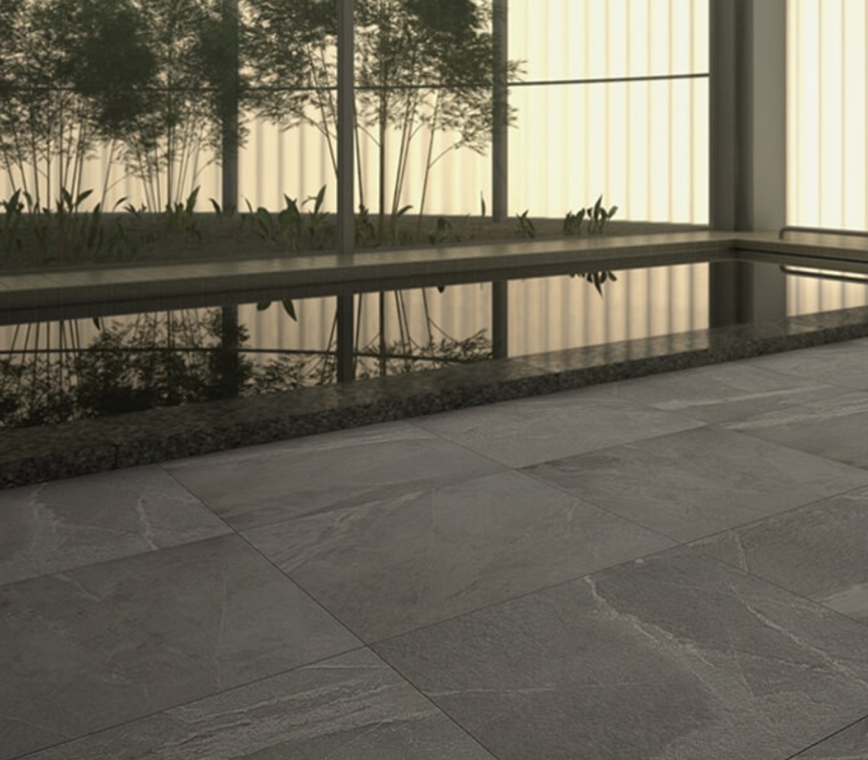 9 Magma Anthracite Porcelain Anti Slip Tiles Floor 50 X 50 CM - Image 1