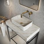Escato Rectangle Marble Basin