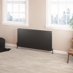 Type 22 Compact Panel Radiator 600 x 1200 Matt Black