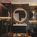 Elsa 700 Wall Hung Vanity Units Double Drawer with Basin