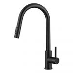 Astracast Matt Black Pull Out Kitchen Sink Mixer