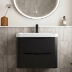 Elsa 800 Wall Hung Vanity Units Double Drawer with Basin