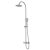 Jaquar Thermostatic Shower Mixer with Integrated Divertor and Adjust Height Upto 250mm Rigid Riser with Shower Head & Shower Handset