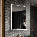 Framework LED Mirrors with Wireless Charging