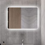 Edge Steam Free Mirror/Colour Changing
