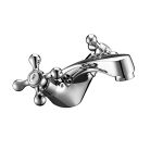 Basin mixer (inc. sprung
waste)