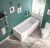 Portsmouth Low Level Twin Grip Bath 1500 x 700