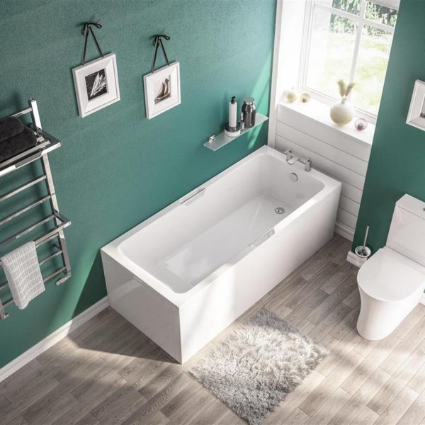 Portsmouth Low Level Twin Grip Bath 1800 x 700
