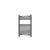 Manchester Towel Radiators Double Towel Rail 800h x 600w x 30d - Image 3