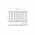 Newcastle Towel Radiators 3 Column Towel Rail 600h x 1190w x 70d mm - Image 5