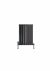 Penrith Towel Radiators Double Towel Rail 600h x 413w x 85d - Image 6
