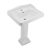 Jaquar Wall Hung Basin with Full Pedestal
