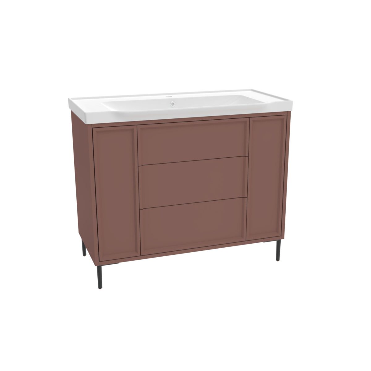 1000 Freestanding Cabinet & Basin - Image 1