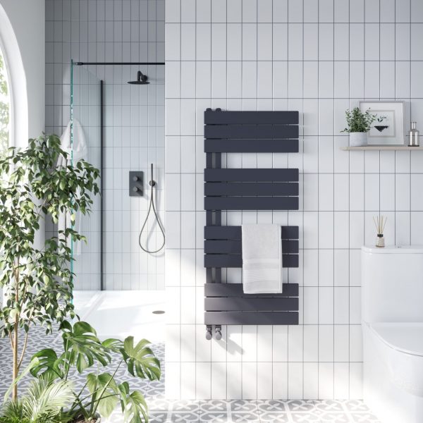 Stoke Towel Radiators Double Towel Rail 800h x 500w x 106d