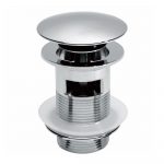 Round Dome Slotted Sprung Basin Waste