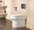 Surge Rimless Wall Hung Pan & D Shape Soft Close Seat - Image 3