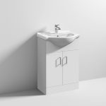 Mayford / 550mm Floor Standing Cabinet & Round Basin
