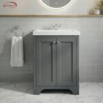 Wick 600 Floor Cabinet with Basin