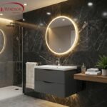 Elsa 500 Wall Hung Vanity Units Double Drawer with Basin