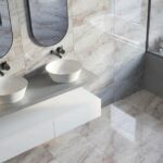 Helena Anthracite Gloss Ceramic Wall Tiles 30 x 60 CM