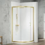 MBox 1 Door Quadrant - Brushed Brass